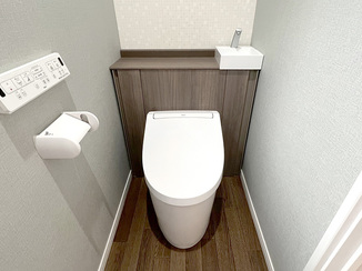 トイレリフォーム 統一感のある空間に生まれ変わったレストルーム